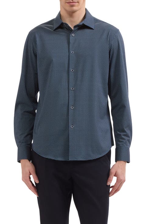James OoohCotton Stretch Button Up Shirt