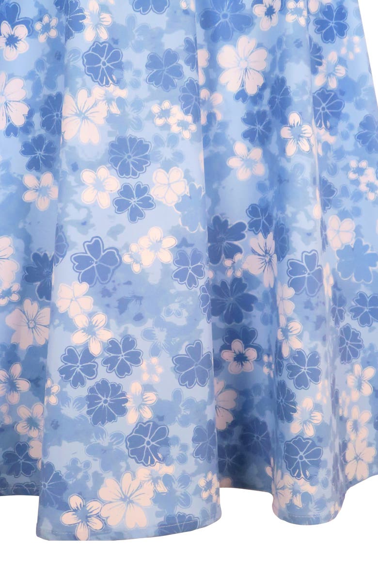 Zunie Kids' Twofer T-Shirt Dress, Alternate, color, 