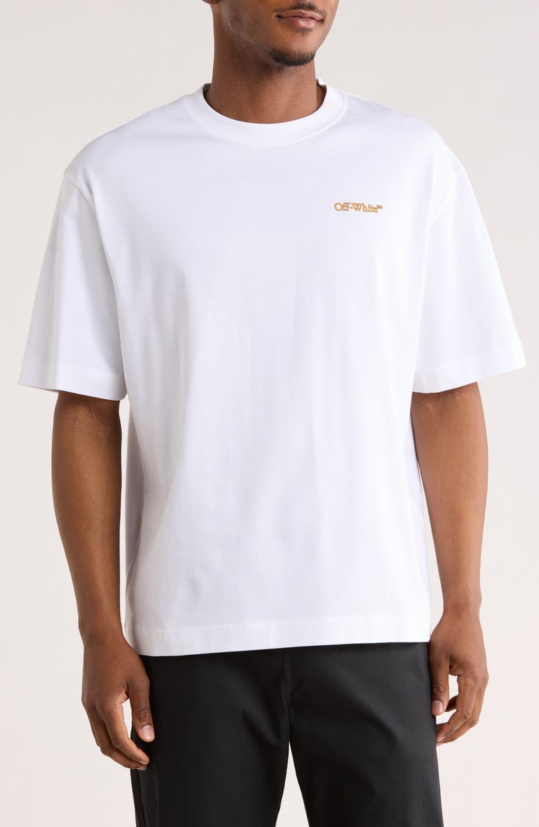 Off-White Tape Arrow Skate T-Shirt, Main, color, 