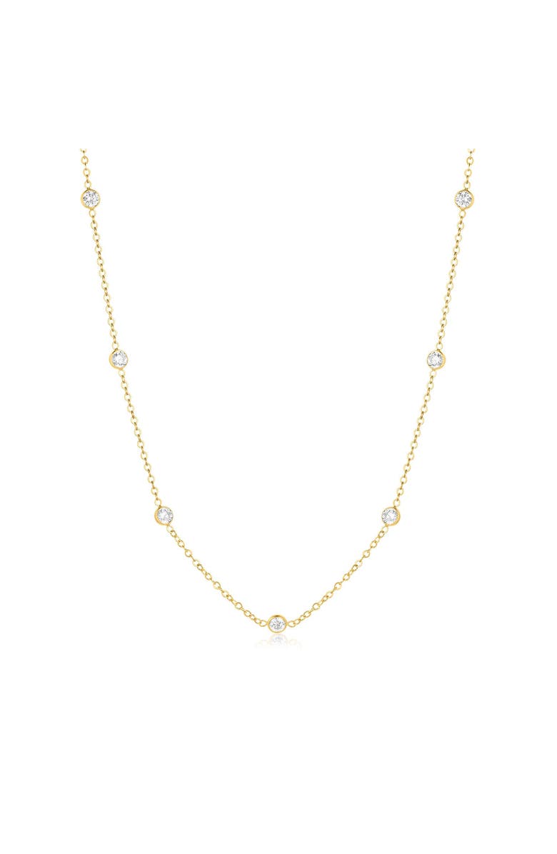 Set & Stones Faye Necklace, Main, color, Gold