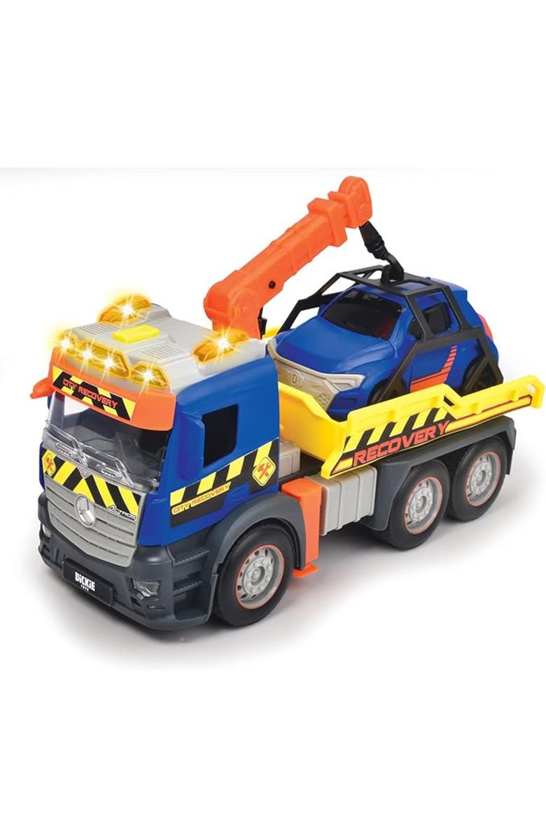 Dickie Toys HK Ltd Action Truck Recovery Tow Truck, Alternate, color, Multicolored