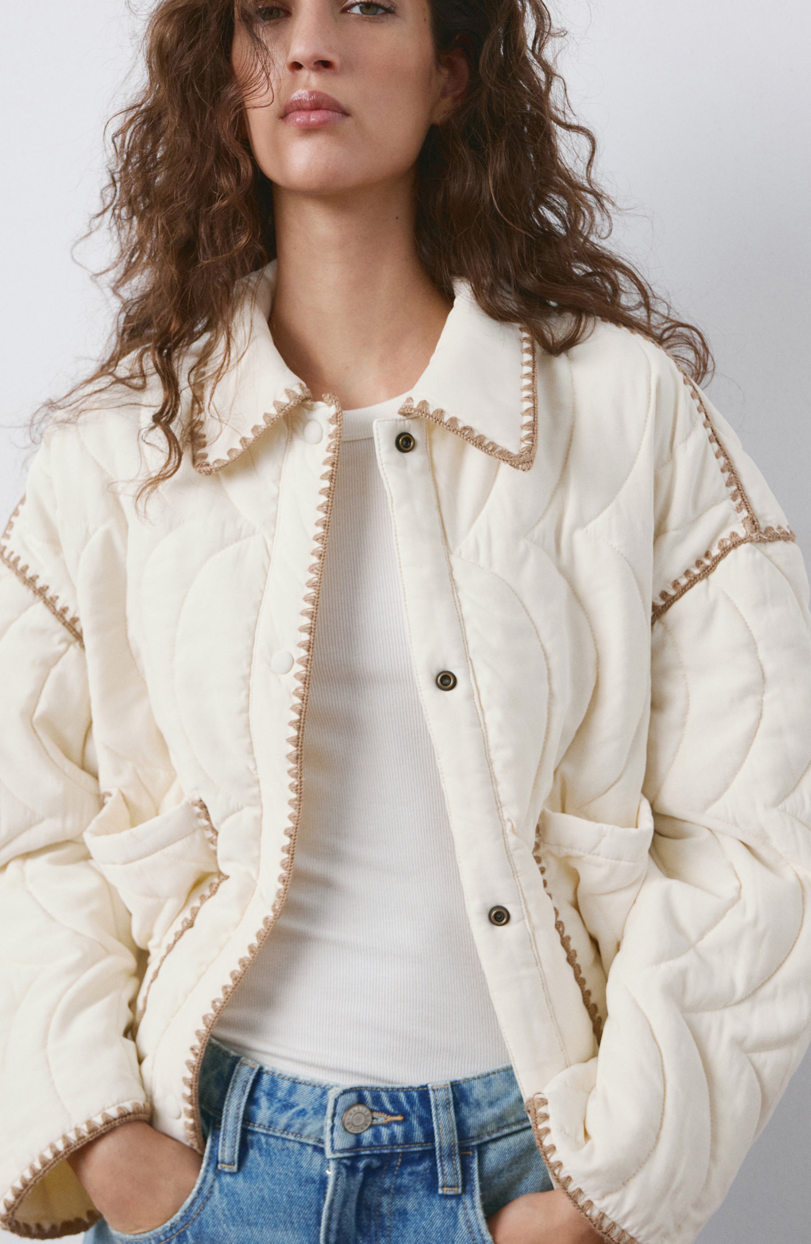 MANGO Quilted Jacket — фото 4