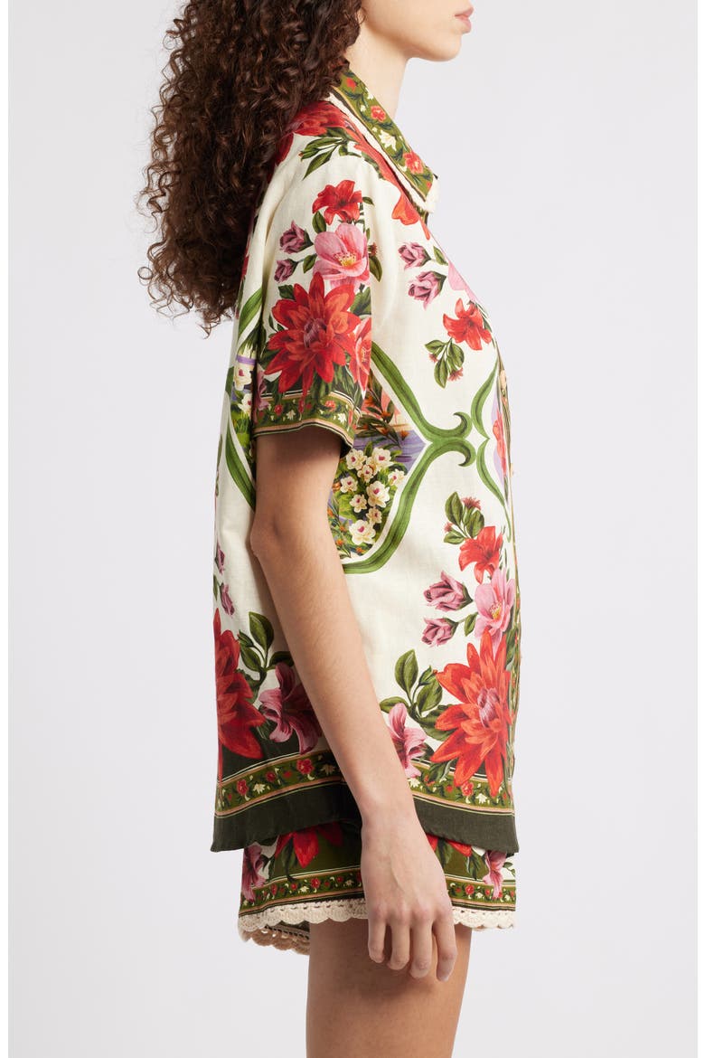 Wonder Rio Sand Button-Up Shirt, Alternate, color, SAND