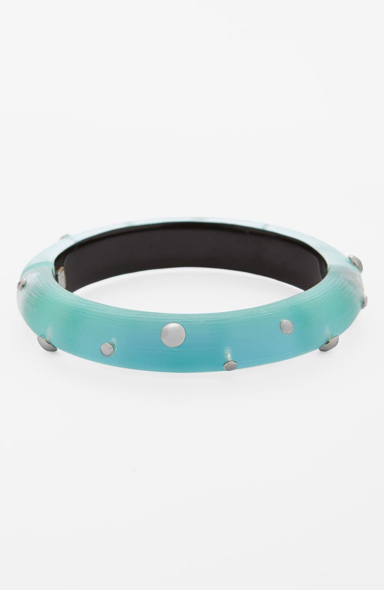 Alexis Bittar 'Lucite<sup>®</sup>' Studded Hinge Bracelet, Main, color, 