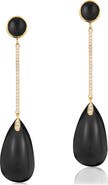 GOSHWARA Naughty Cabochon Drop Earrings