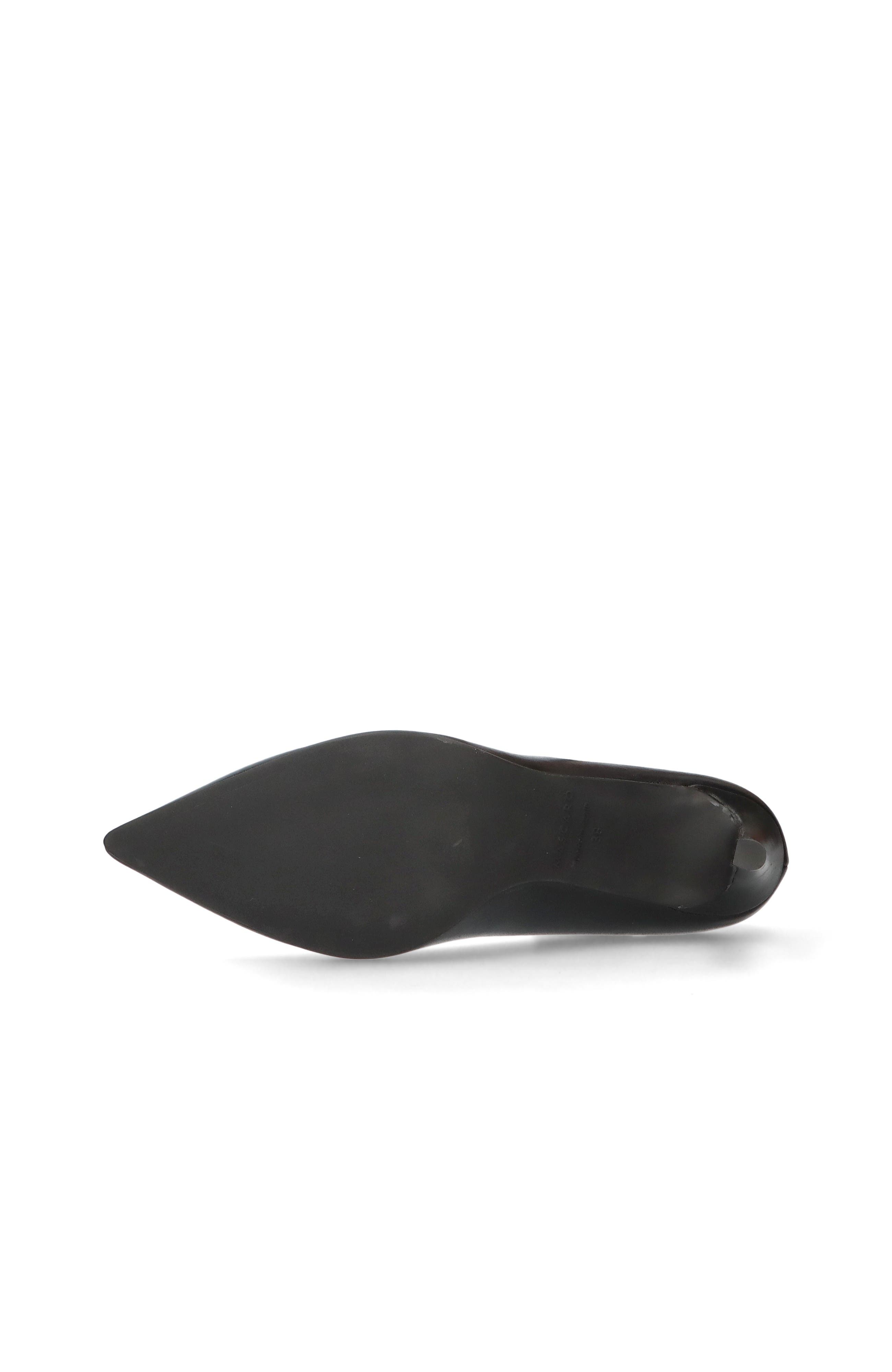 MASCARO Leather Pointed Toe Pump, Alternate, color, Black