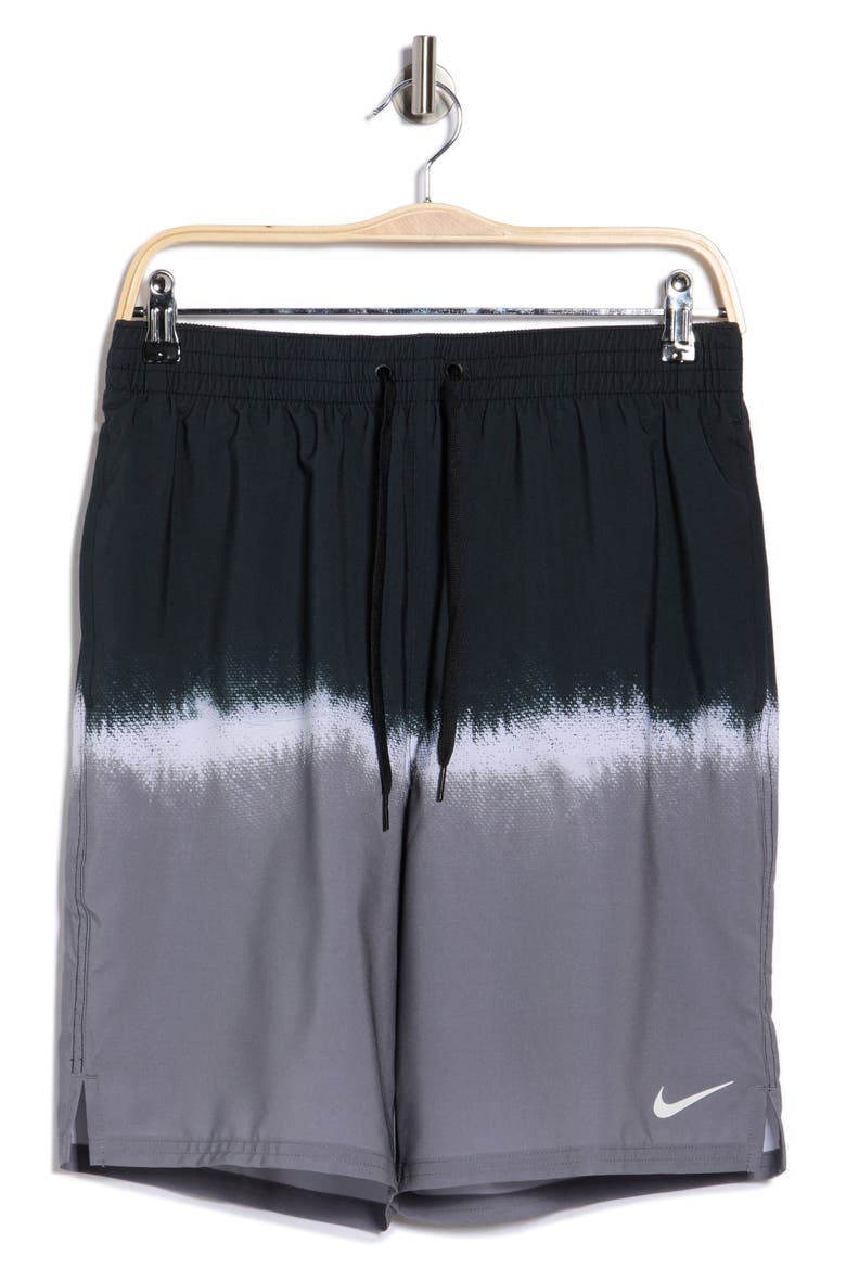 9-Inch Volley Swim Trunks, Alternate, color, BLACK