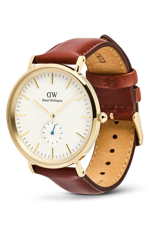Daniel Wellington Classic Multi-eye 40mm In Brown