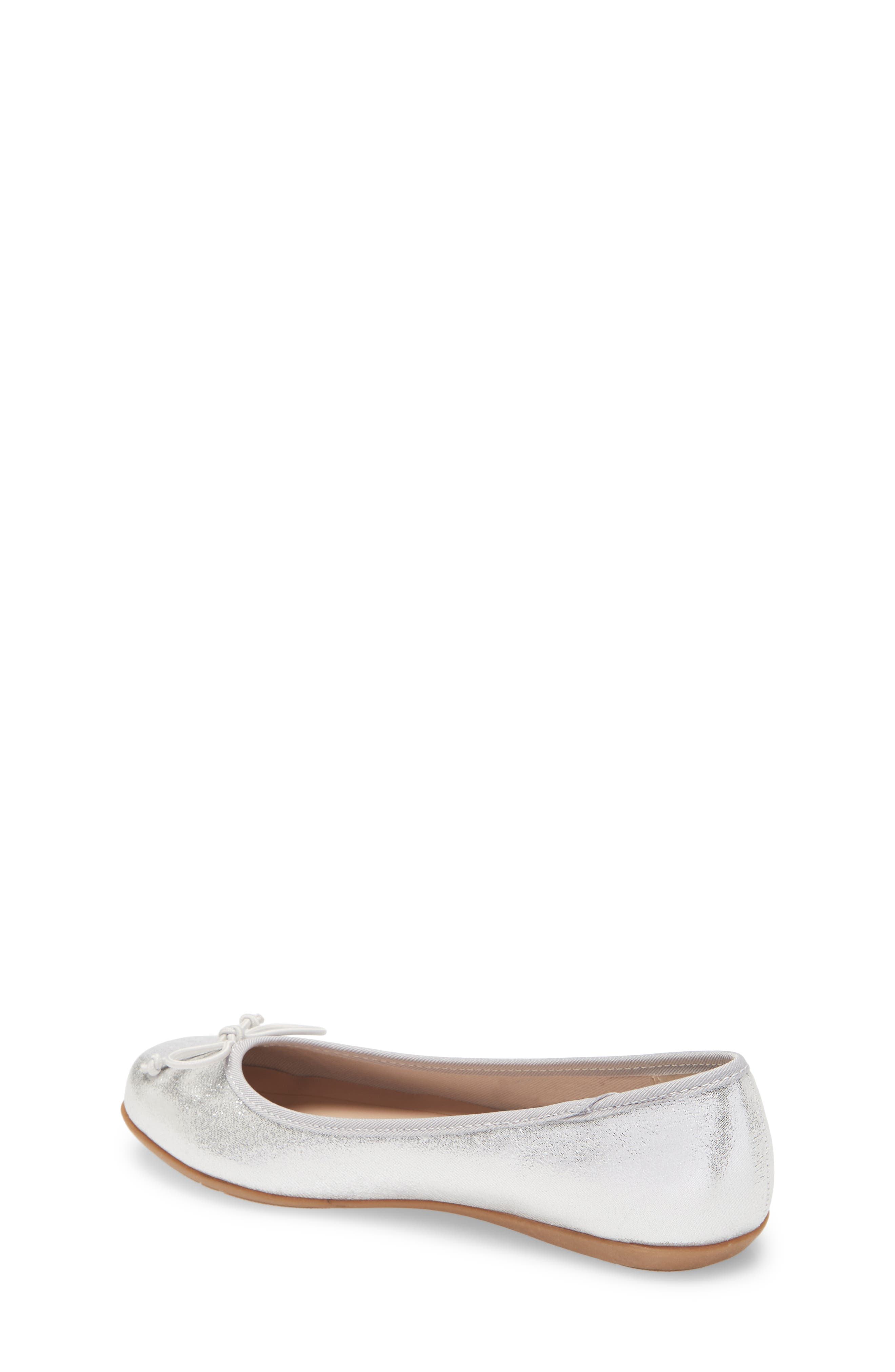Ballet Flat, Alternate, color, SILVER FABRIC