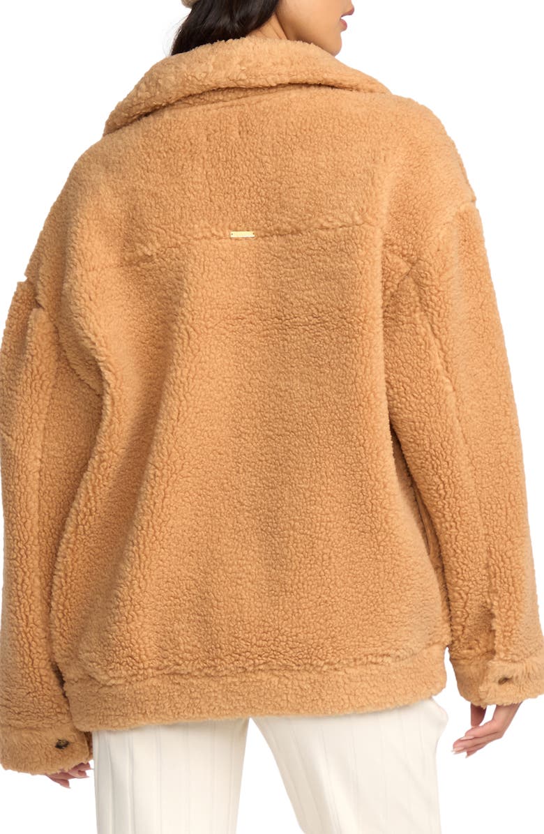 Billabong Resound High Pile Fleece Jacket, Alternate, color, Dusty Trails