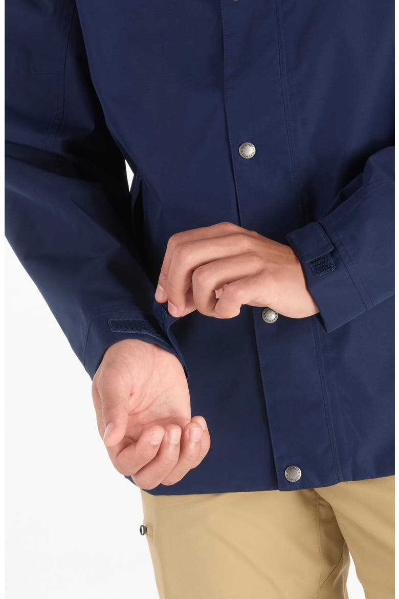 Cascade Waterproof Hooded Jacket, Alternate, color, ARCTIC NAVY
