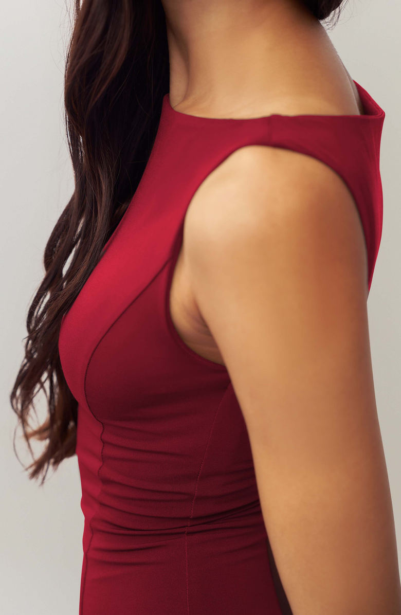 Guizio Daye Mini Dress, Alternate, color, Bordeaux