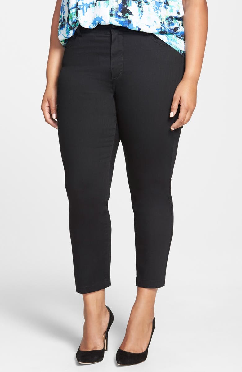 NYDJ 'Audrey' Stretch Twill Ankle Straight Leg Pants, Main, color,