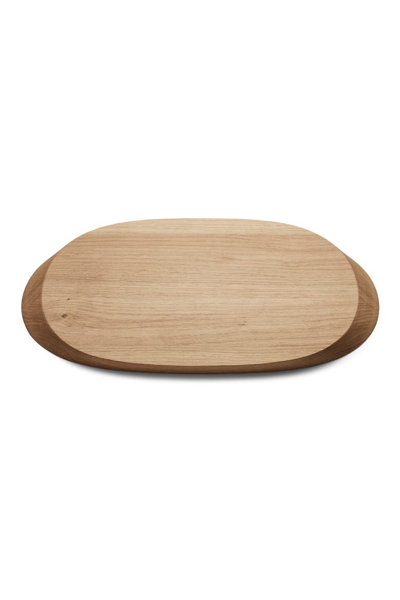 Alfredo Wood Serving Board, Alternate, color, BROWN