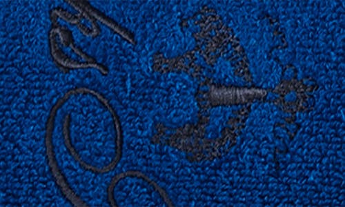 Brooks Brothers Three-piece Contrast Frame Cotton Towel Set In Blue