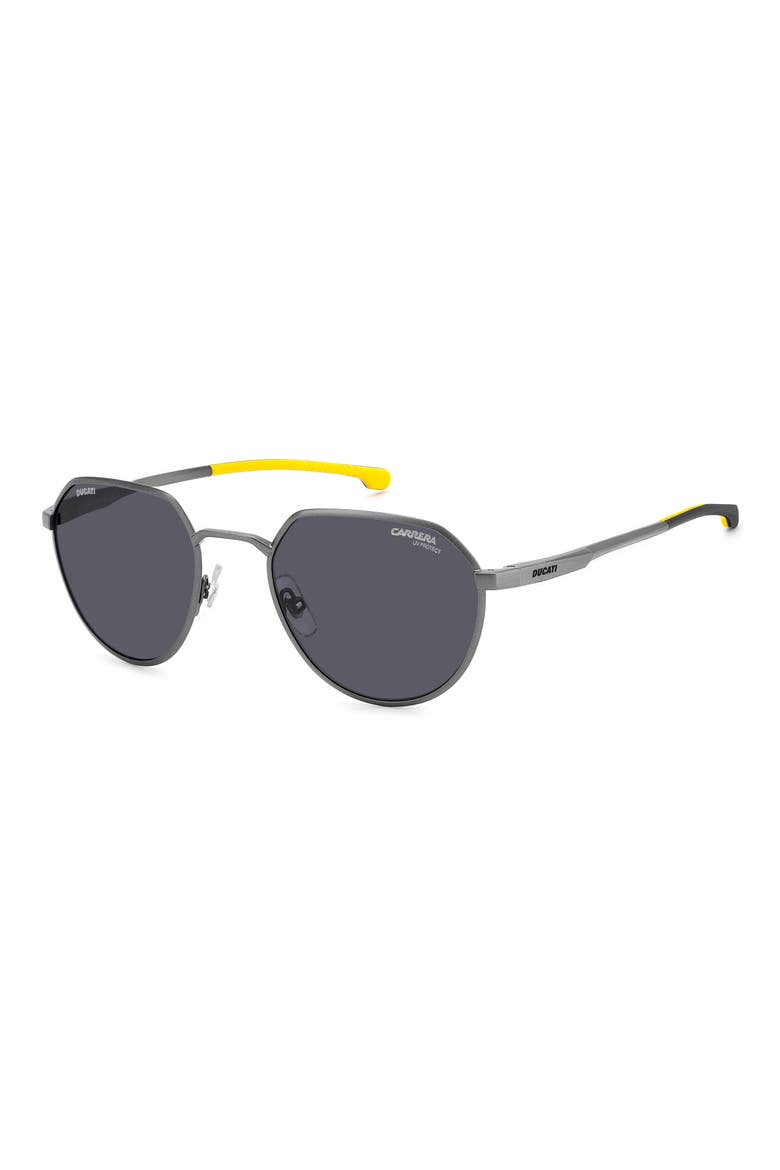 Carduc Sunglasses, Alternate, color, MATTE DARK RUTHENIUM