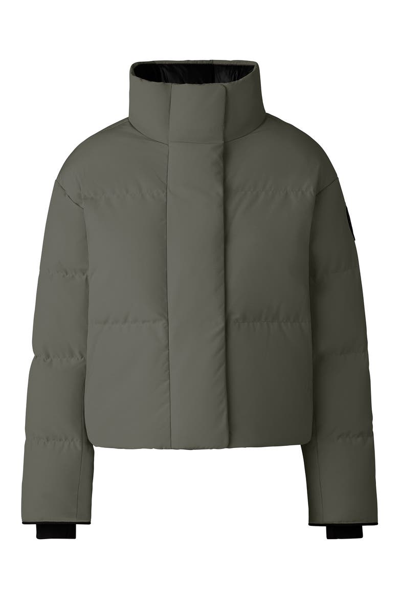 Grandview Black Label Crop 625 Fill Power Down Puffer Jacket, Alternate, color, SAGEBRUSH