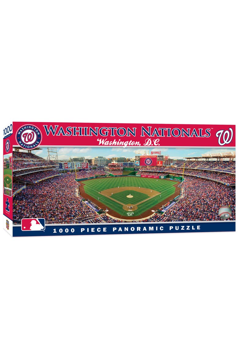 Washington Nationals 1000pc Pano Puzzle, Main, color, Multicolor