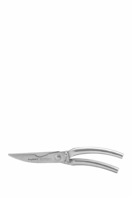 BergHOFF Essential Stainless Steel Triple Rivited/ABS Handle Hollow Poultry Shears