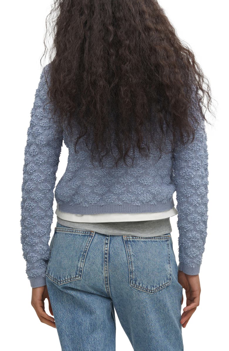 MANGO Textured Cardigan, Alternate, color,
