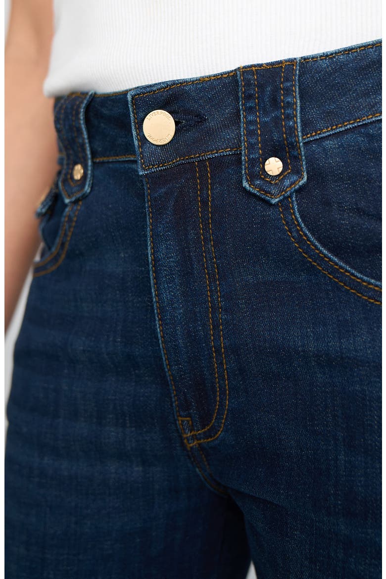 Hannah High Waist Flare Jeans, Alternate, color, DUSKWOOD BLUE