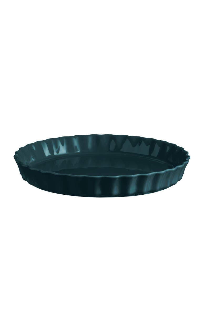 Emile Henry 11.6" x 1.6" Tart Dish, Main, color, Ocean