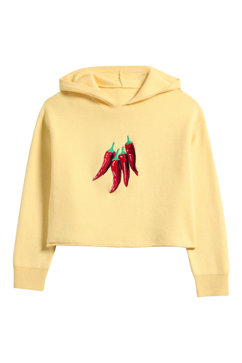 Kids' Pepper Hoodie, Main, color, YELLOW