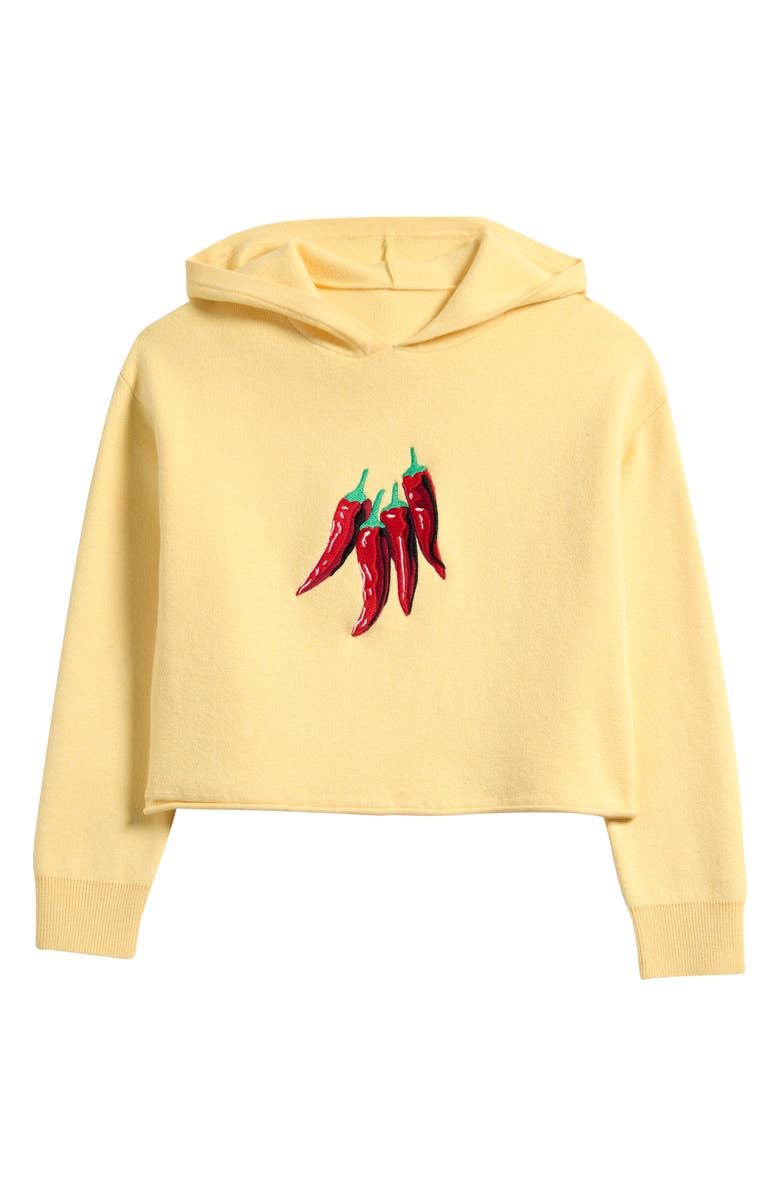 Freshman Kids' Pepper Hoodie, Main, color, Yellow