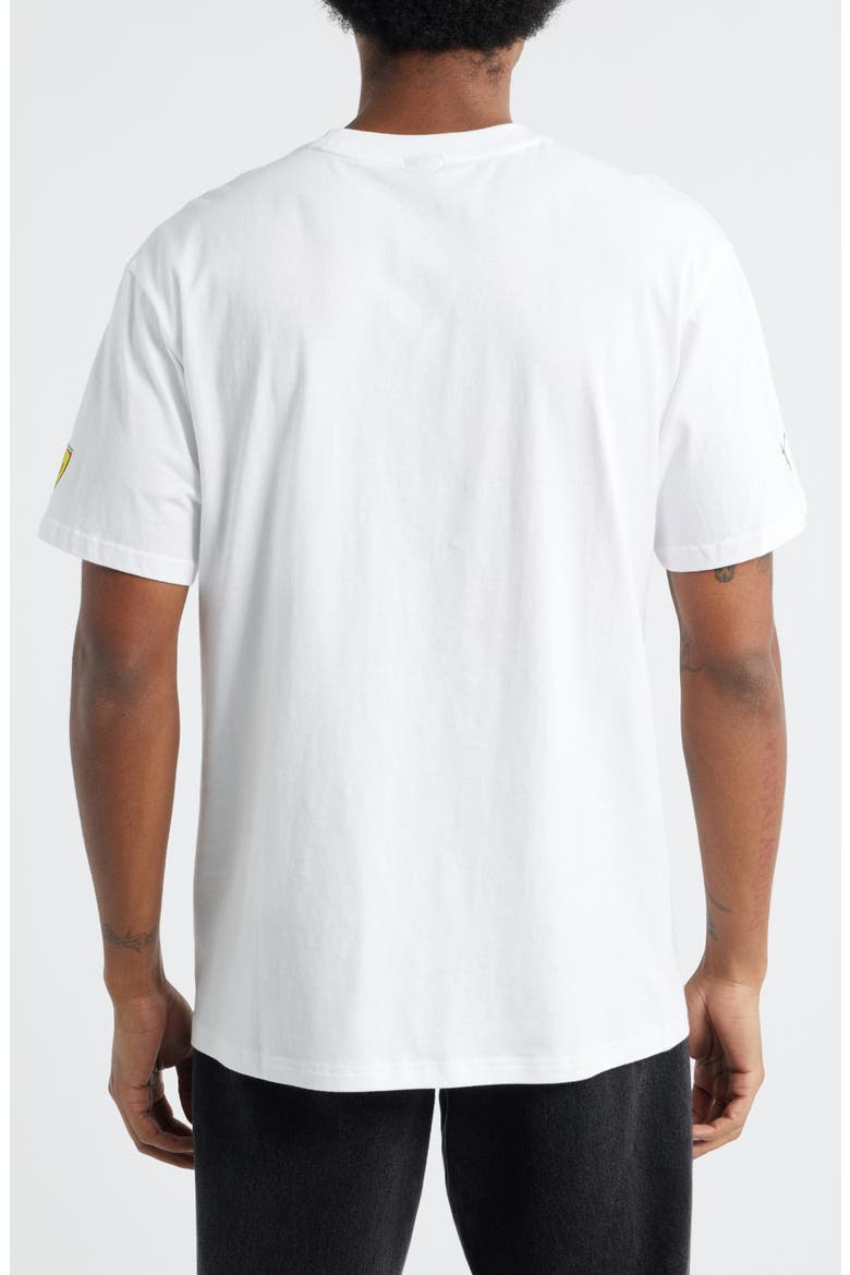 x Scuderia Ferrari Cotton Graphic T-Shirt, Alternate, color, PUMA WHITE