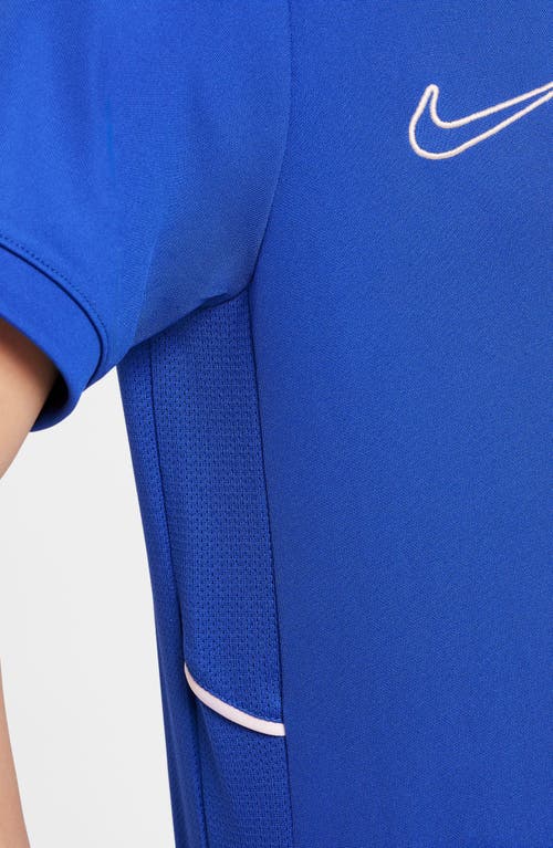Nike Kids' Dri-fit Academy Soccer T-shirt In Blue