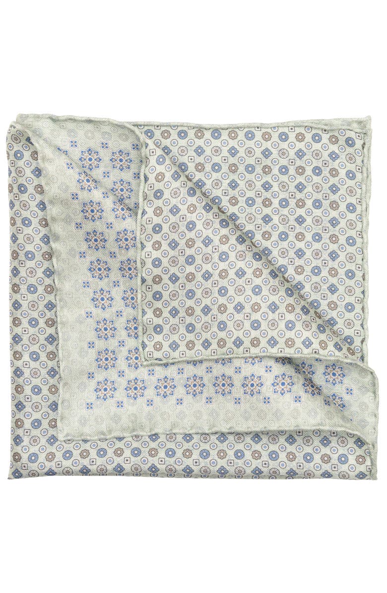 Elizabetta Caserta - Hand Rolled Silk Neckerchief, Alternate, color, Mint