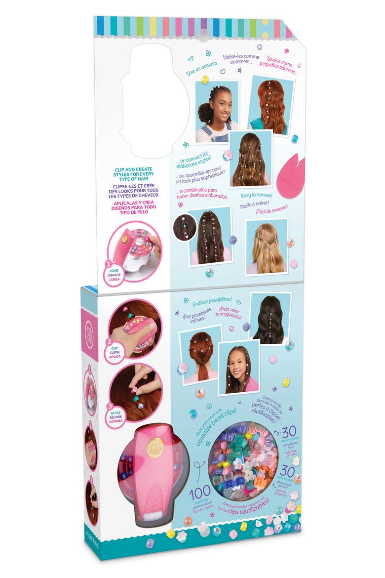 Snap 'N Glam™ Hair Styling Set, Alternate, color, PINK ASSORTED/ MULTI