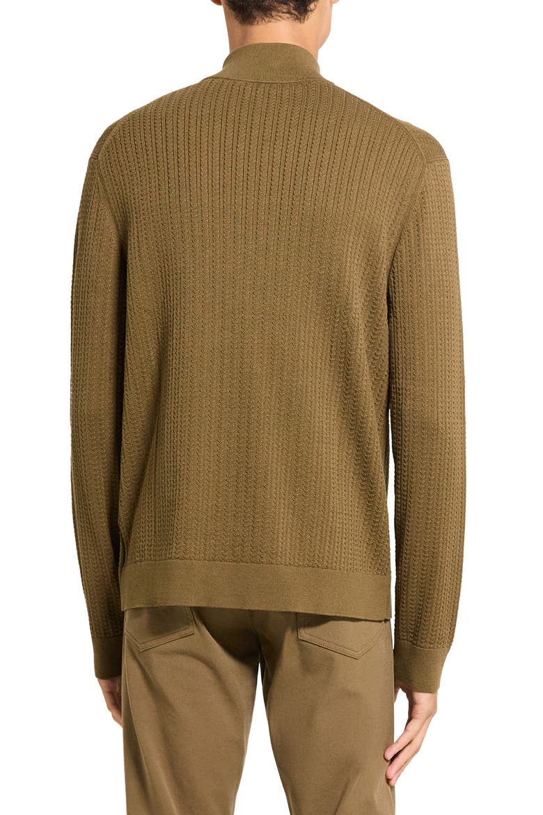 Walton Half Zip Sweater, Alternate, color, DUFFLE