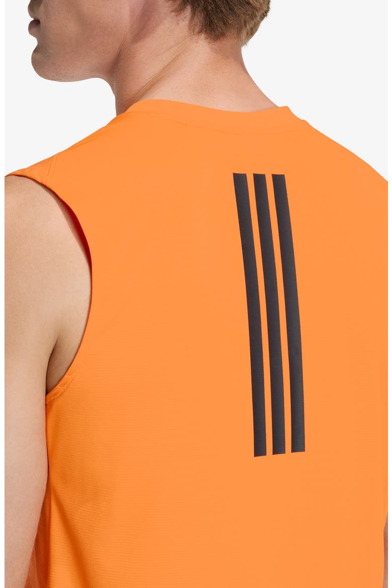 D4T Power 3-Stripes Tank, Alternate, color, PURE ORANGE