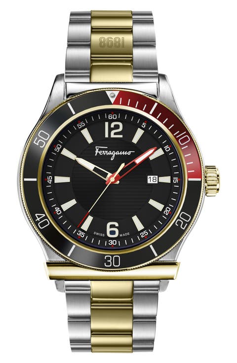 1898 Sport Chronograph Bracelet Watch, 44mm