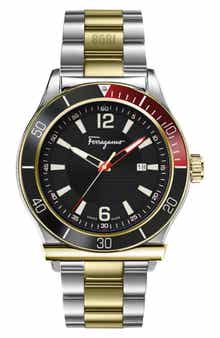 FERRAGAMO 1898 Sport Chronograph Bracelet Watch, 44mm