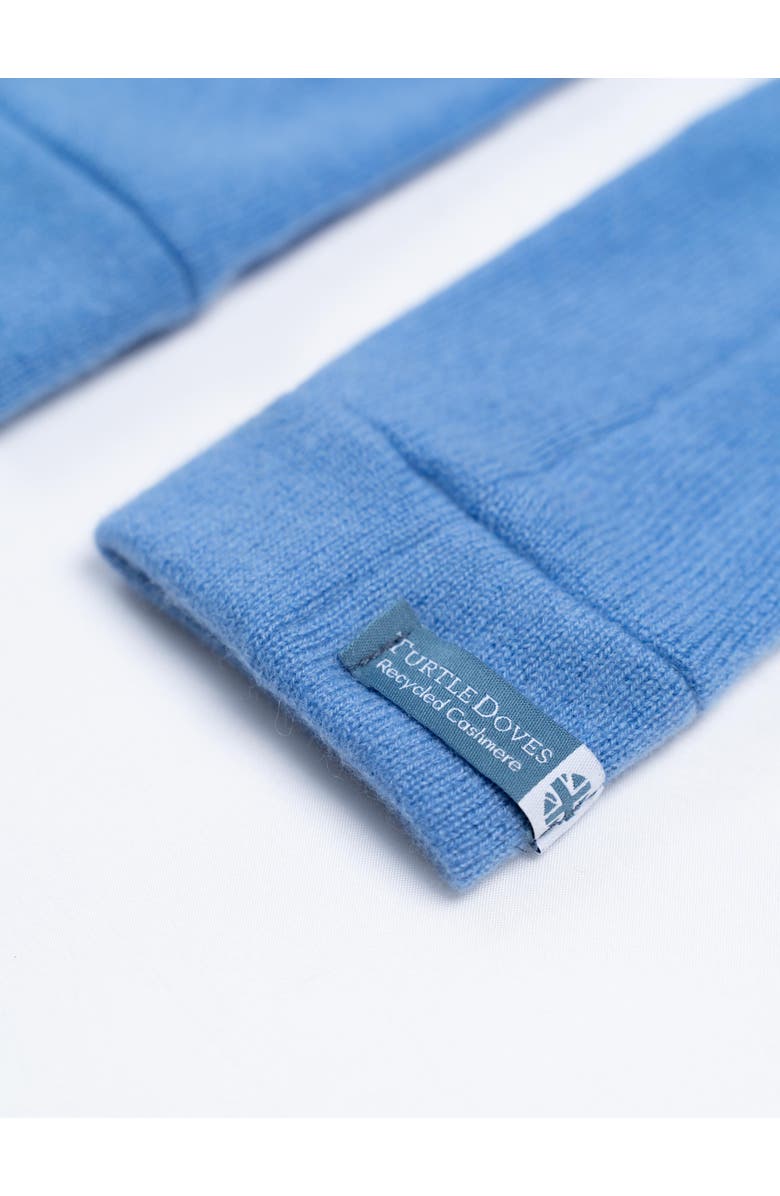 Celtic & Co. Neckwarmer, Beanie And Glove Bundle, Alternate, color, Denim Mix