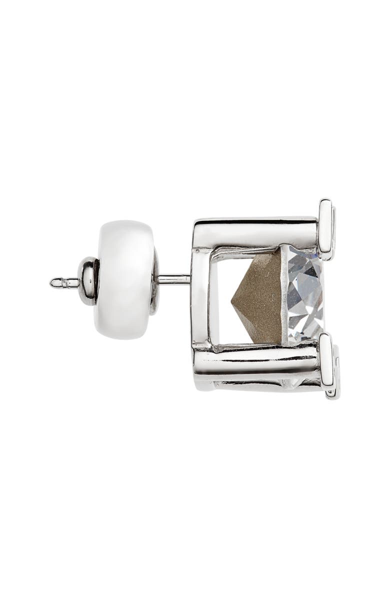 Givenchy 4G Prong Crystal Stud Earrings, Alternate, color,