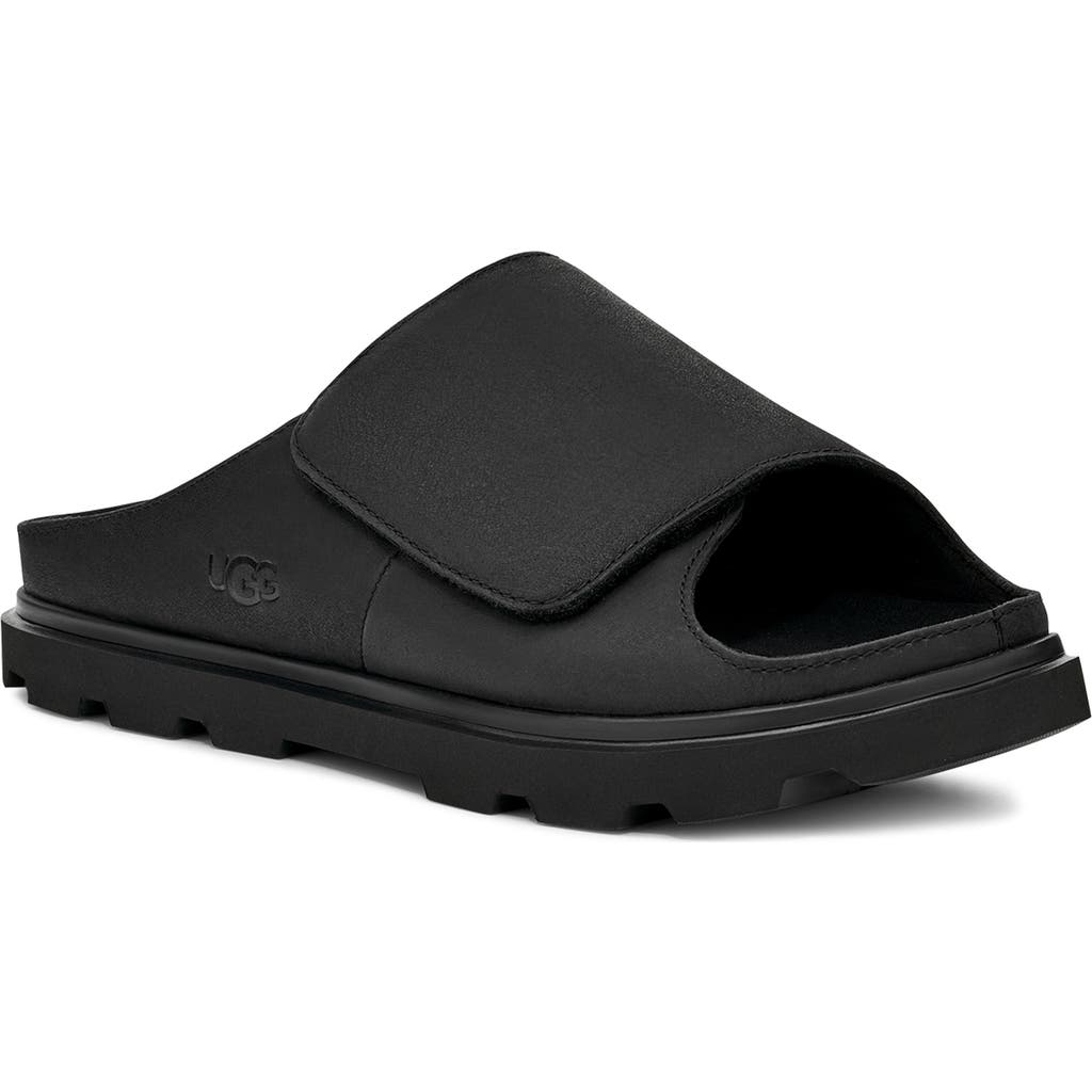 Ugg(r) Solano Slide Sandal In Black