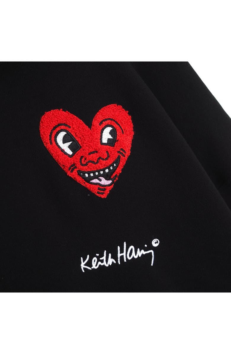 JUNGLES x Keith Haring<sup>™</sup> Embroidered Hoodie, Alternate, color, 