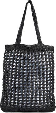 Collection XIIX Straw Tote Bag