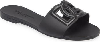 【関税送料込】Dolce&Gabbana Bianca Slide Sandal サンダル Dolce&Gabbana Bianca Interlock Slide Sandal (Women) | Nordstrom