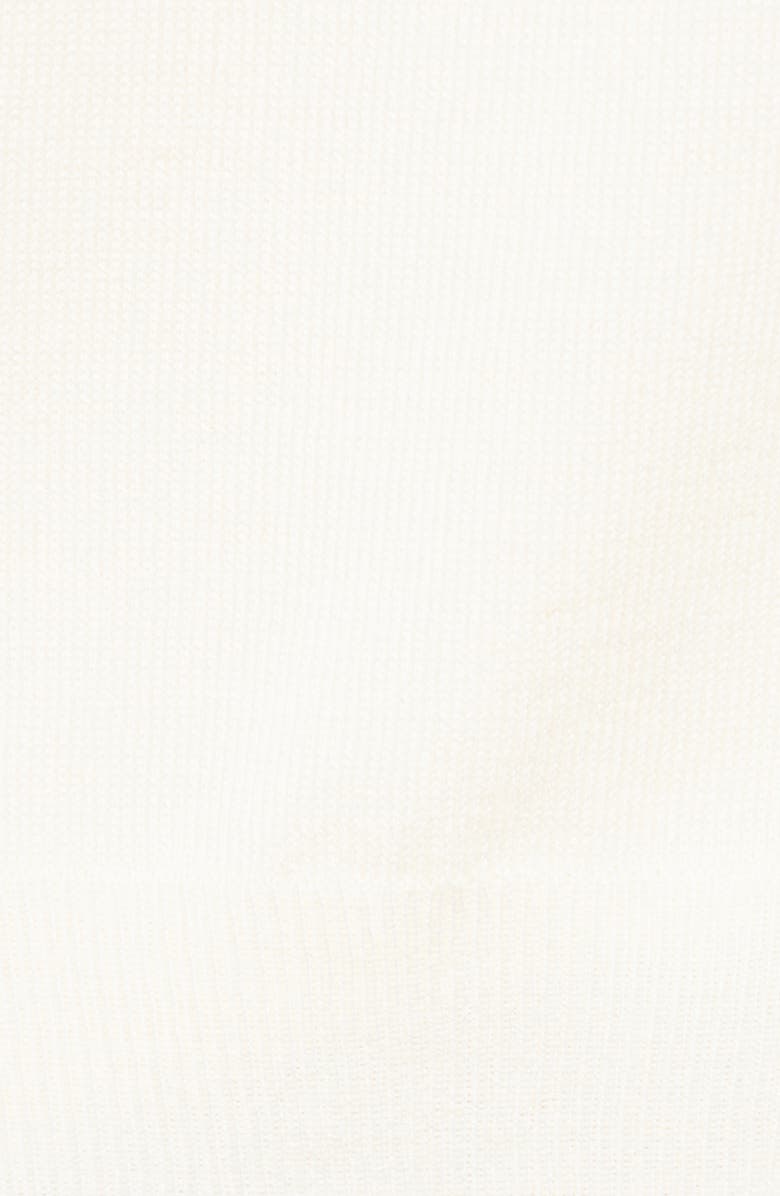 MANGO Contrast Stripe Short Sleeve Sweater, Alternate, color,