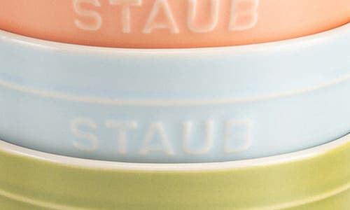 Staub 8-piece Ceramic Macaron Bowls & Baking Dishes Set In Multi