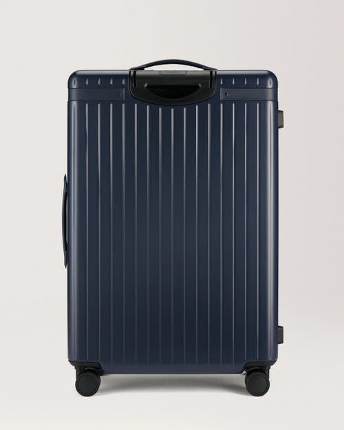 Carl Friedrik The Large Check-in Zipped Suitcase In Navy/navy