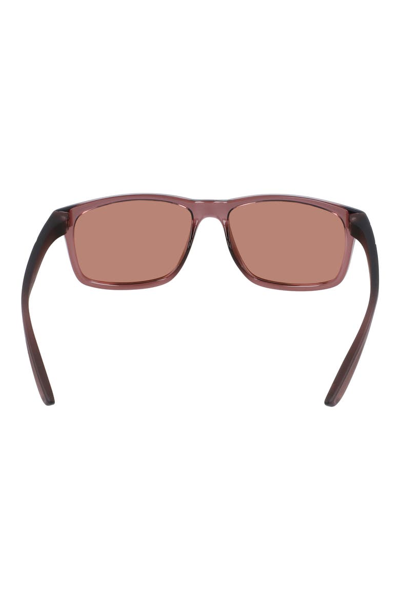 Chaser Ascent 59mm Rectangular Sunglasses, Alternate, color, SMOKEY MAUVE/ COPPER LENS