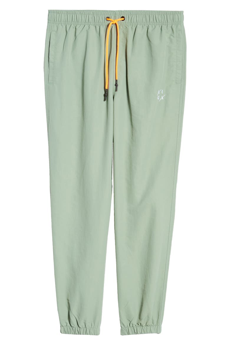 Full Court Nylon Jogger Pants, Alternate, color, SAGE