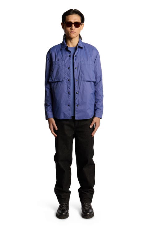 Long Sleeve Collared Insulated Overshirt
