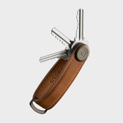 CrazyHorse Leather Key Organiser