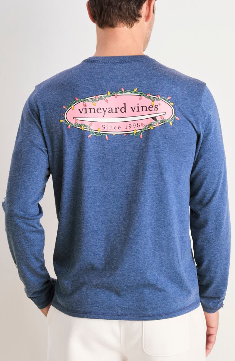 vineyard vines Holiday Board Long Sleeve Graphic T-Shirt, Alternate, color,